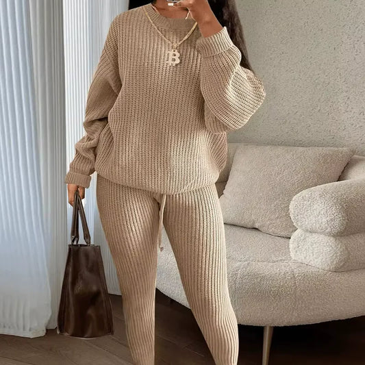 Knitted Ease 2-Piece Set