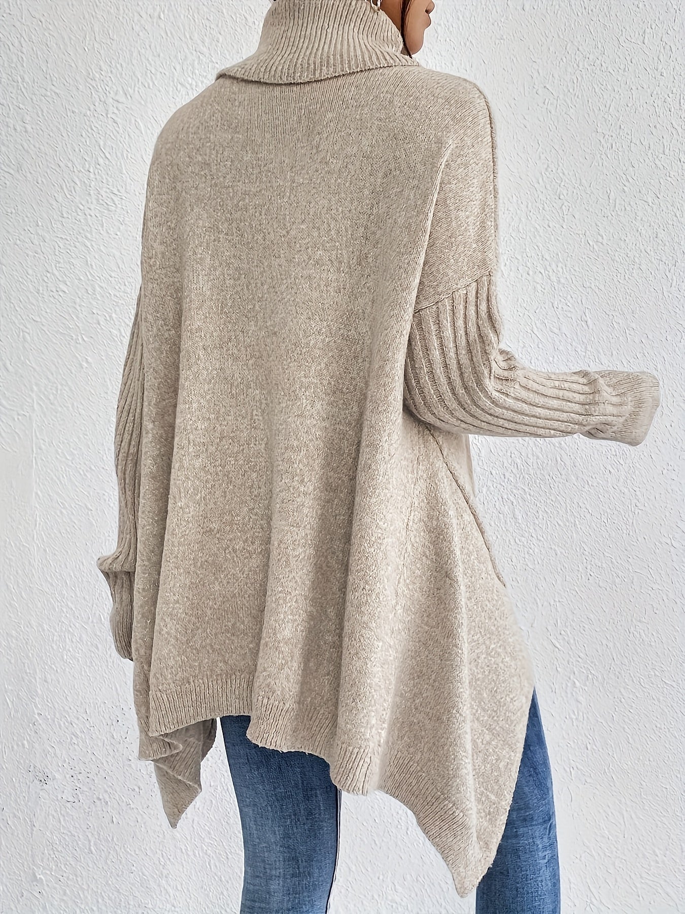 Laila™ | Oversized turtleneck sweater