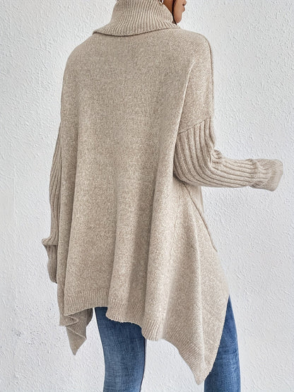 Laila™ | Oversized turtleneck sweater