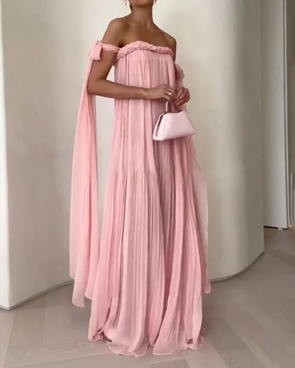 Elara Off-Shoulder Dress