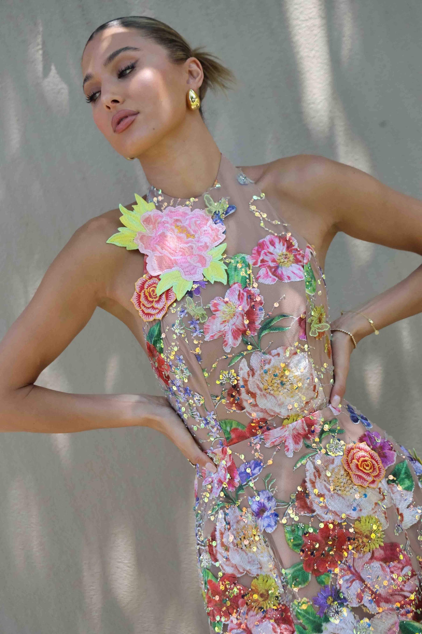 MYA SEQUIN MINI DRESS