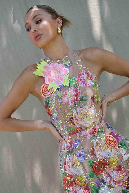 MYA SEQUIN MINI DRESS