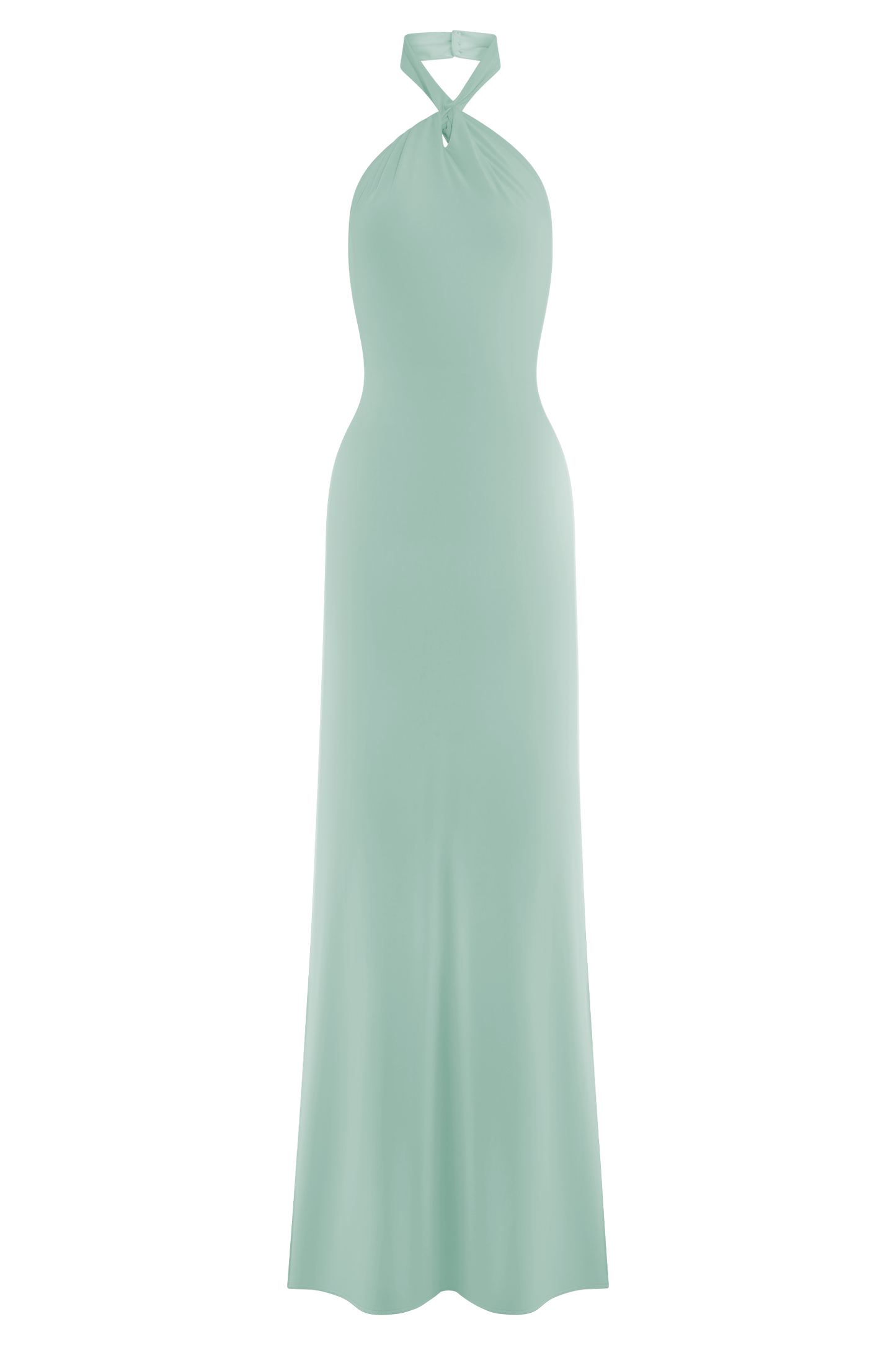 VENETIA SLINKY HALTER MAXI DRESS