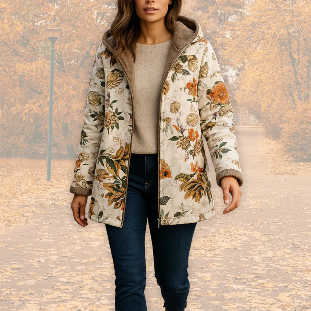 Camellia | Warm Jacket with Fleece Lining