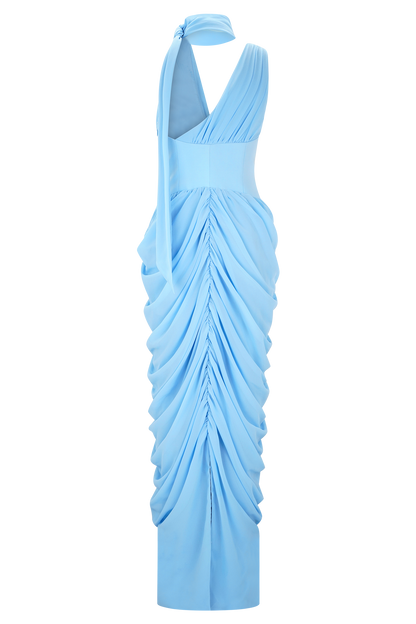 ALEXIA CHIFFON MAXI DRESS