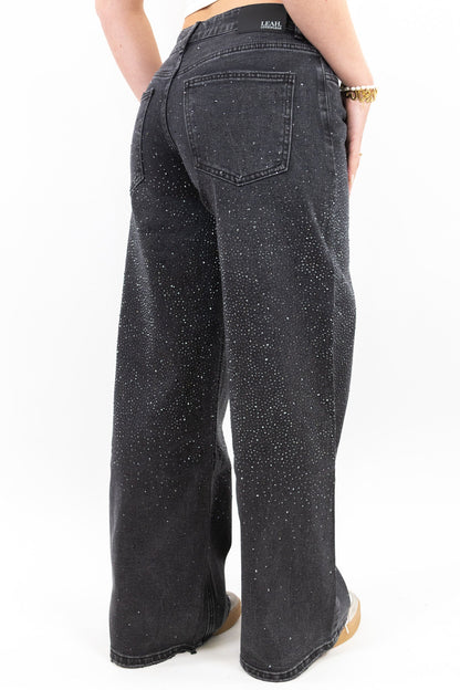 The Glitter Baggy Jeans