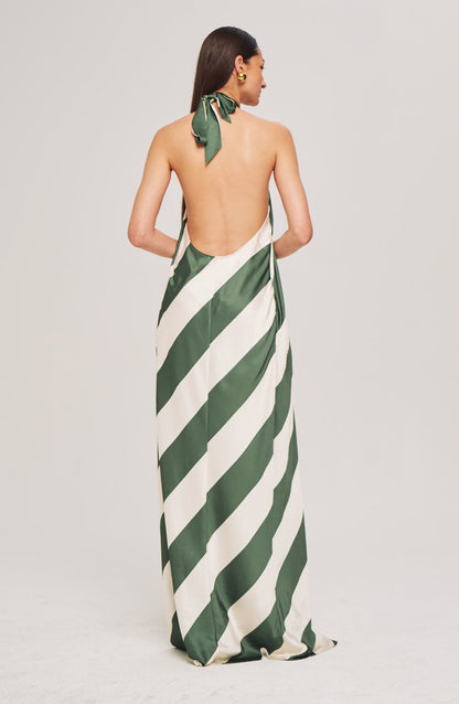 ELOISE OPEN-BACK MAXI DRESS