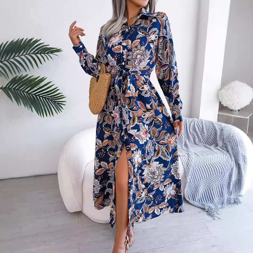MM | Ocean Floral Maxi