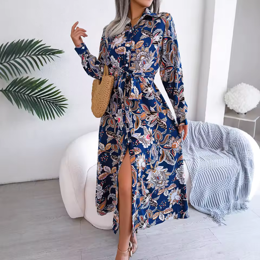 MM | Ocean Floral Maxi