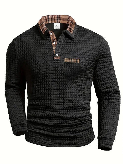 MM™ | Polo Shirt with Checkered Pattern