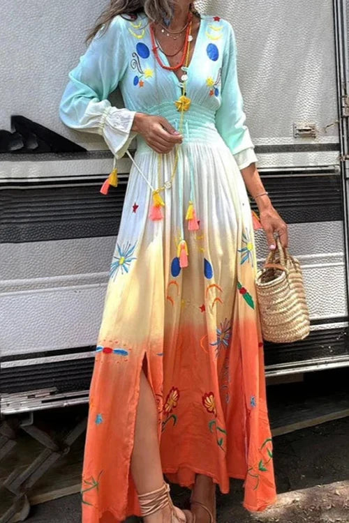 Odyssey Sunset Maxi Dress