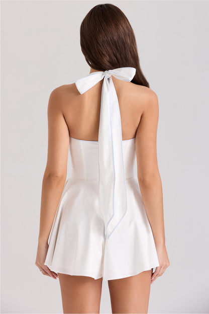 ELEANOR HALTER NECK PLAYSUIT