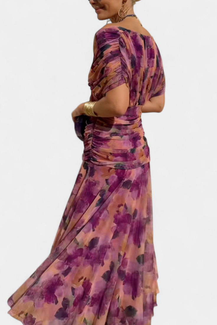 Eloria | Romantic Long Floral Dress