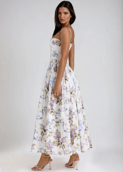 Seraphina | Floral Midi Dress
