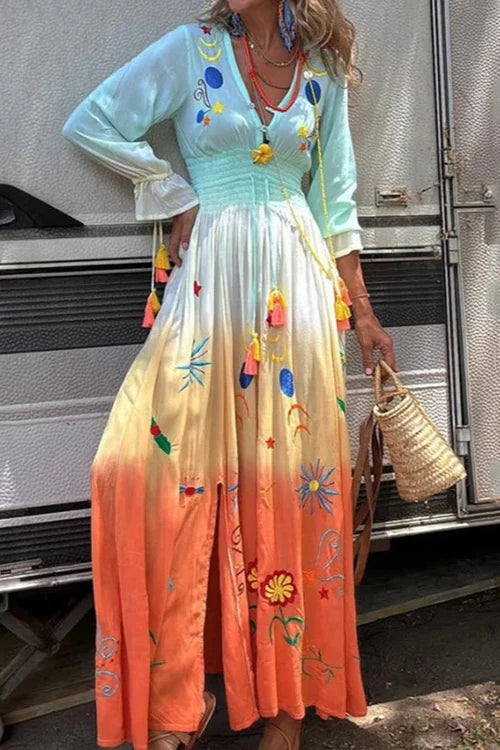 Odyssey Sunset Maxi Dress