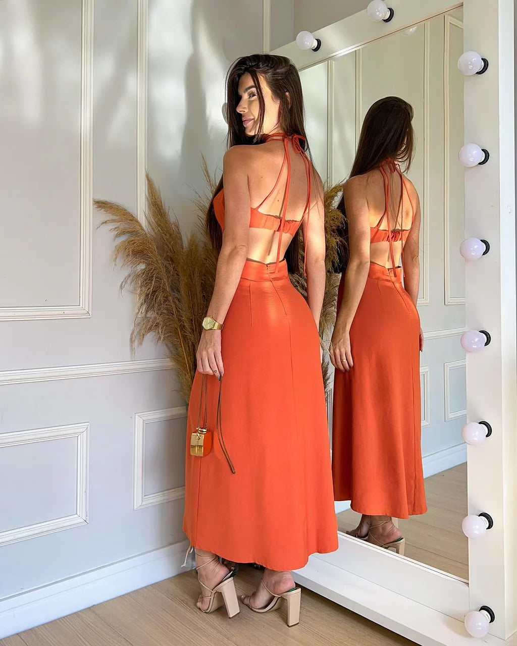 Crimson Allure Dress