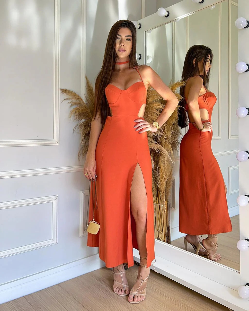 Crimson Allure Dress