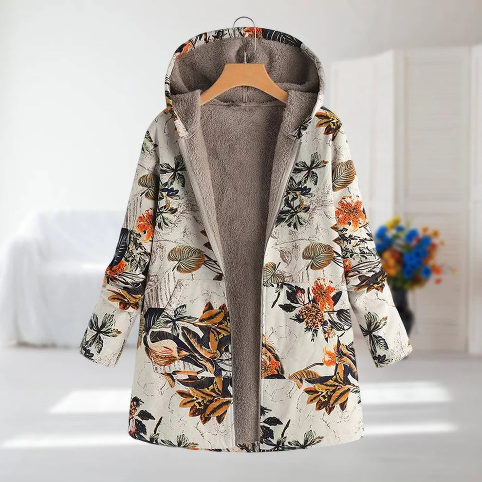 Camellia | Warm Jacket with Fleece Lining