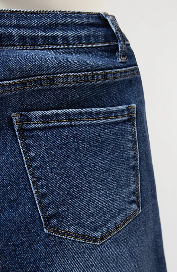 Wide Leg Stretch Jeans MM