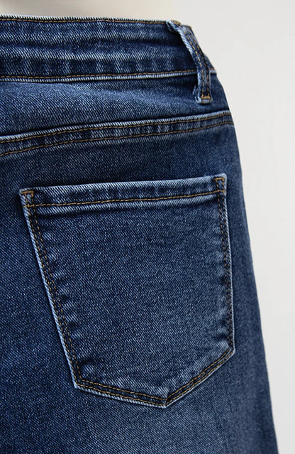 Wide Leg Stretch Jeans MM