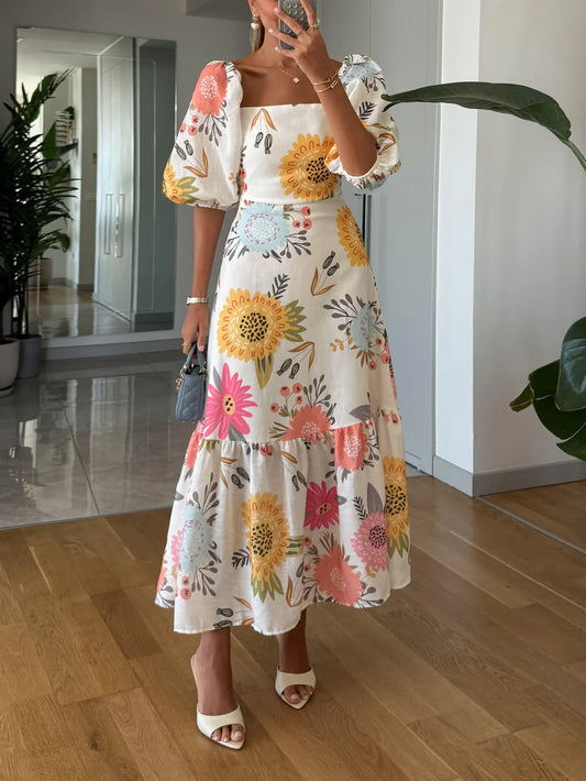 Daisy Mirage Midi Dress