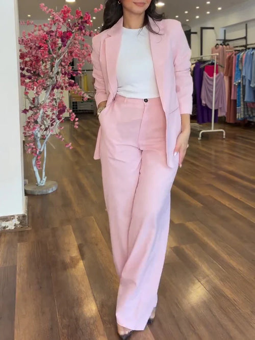 Elegant and Modern Two-piece Suit