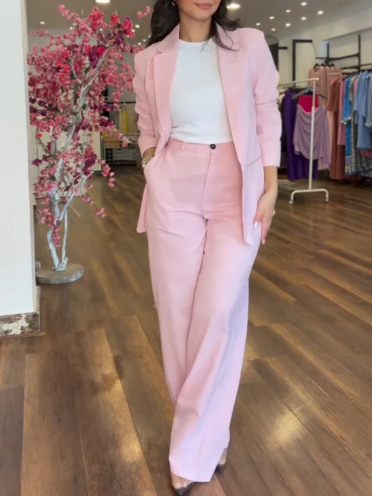 Elegant and Modern Two-piece Suit
