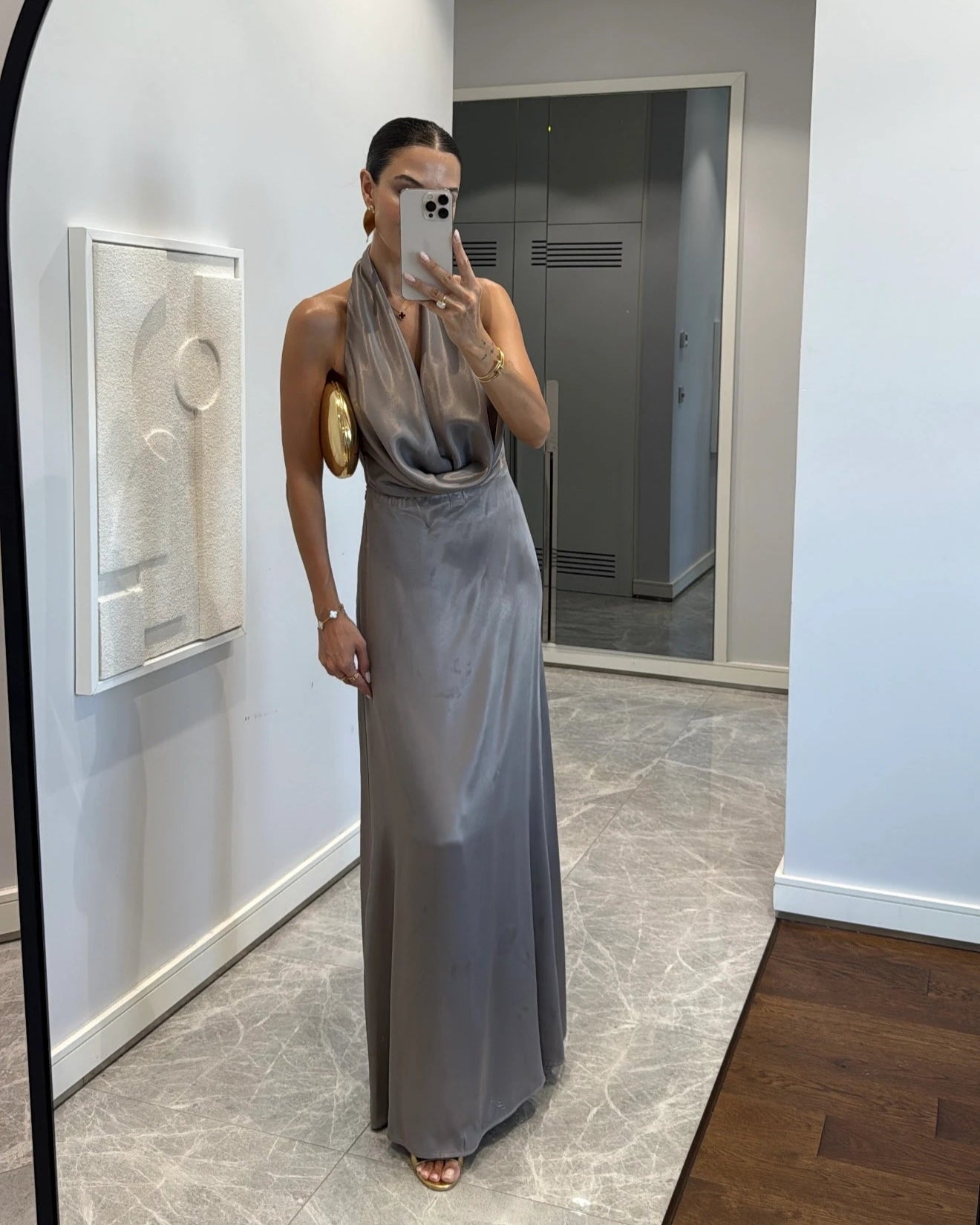 Oceana Luxe Halter Gown