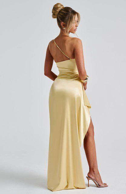 ARIEL MAXI DRESS LEMON
