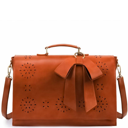 Elegant Bow-Tie Satchel