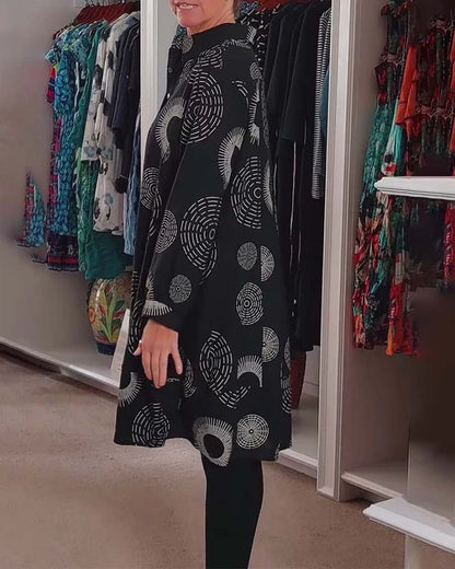 MM | Solar Spiral Print Shirt