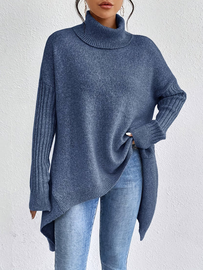 Laila™ | Oversized turtleneck sweater