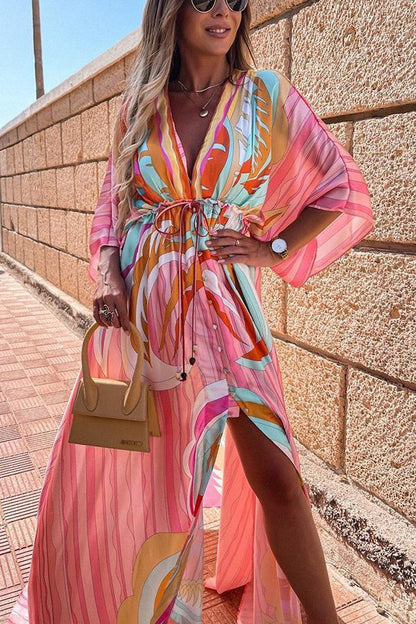 MM | Dearest Darling Rainbow Maxi Dress