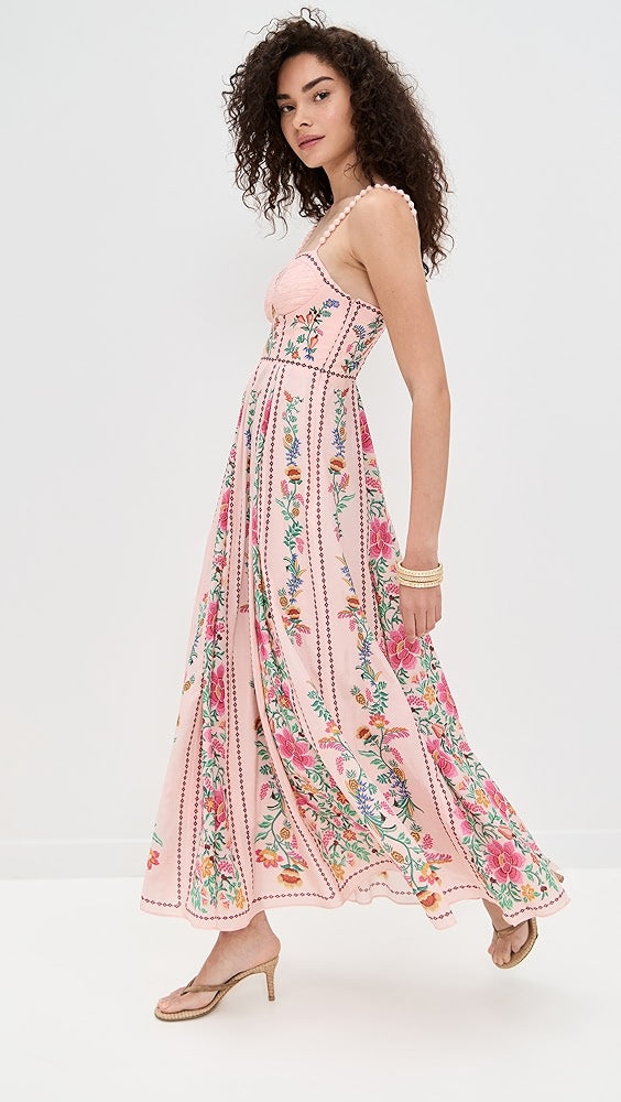 Blush Bloom Maxi Dress
