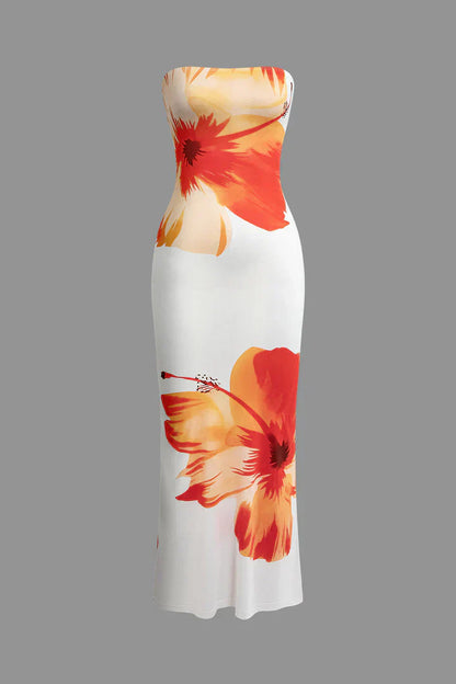 LILIA FLORAL MAXI DRESS