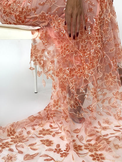 ABELLA EMBELLISHED MAXI DRESS