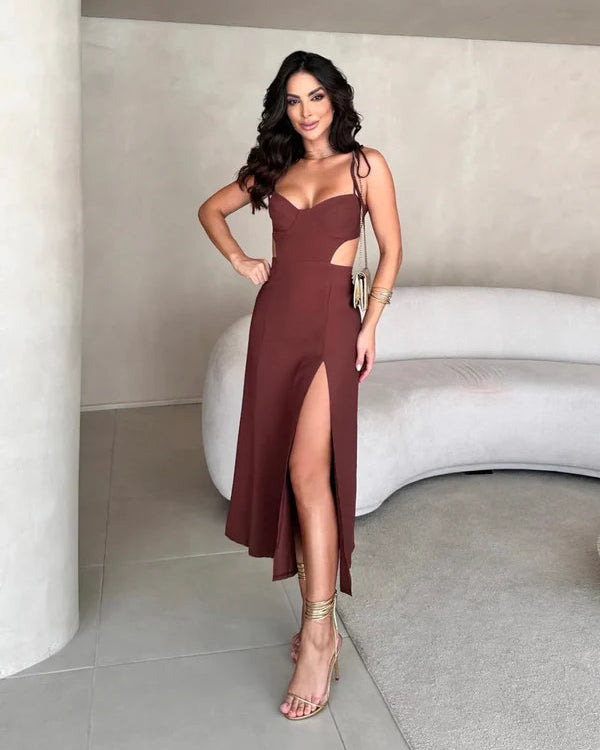 Crimson Allure Dress