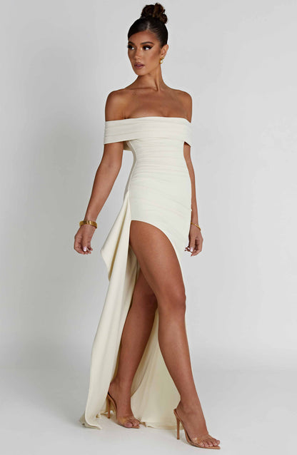 JOYCE STRAPLESS MAXI DRESS