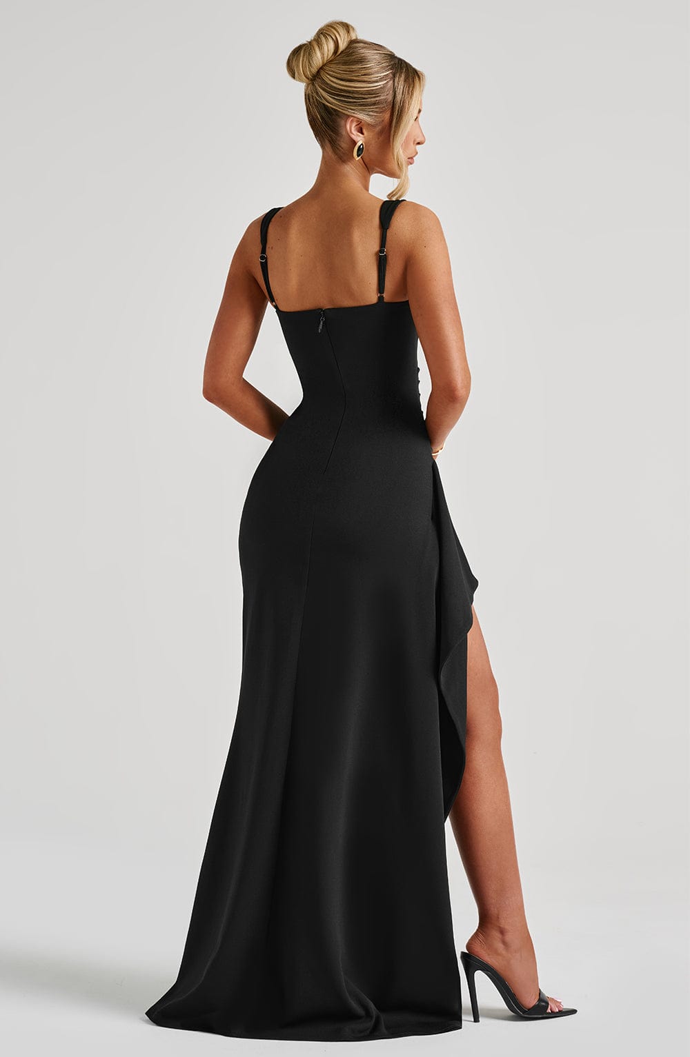 KATANA HALTER MAXI DRESS