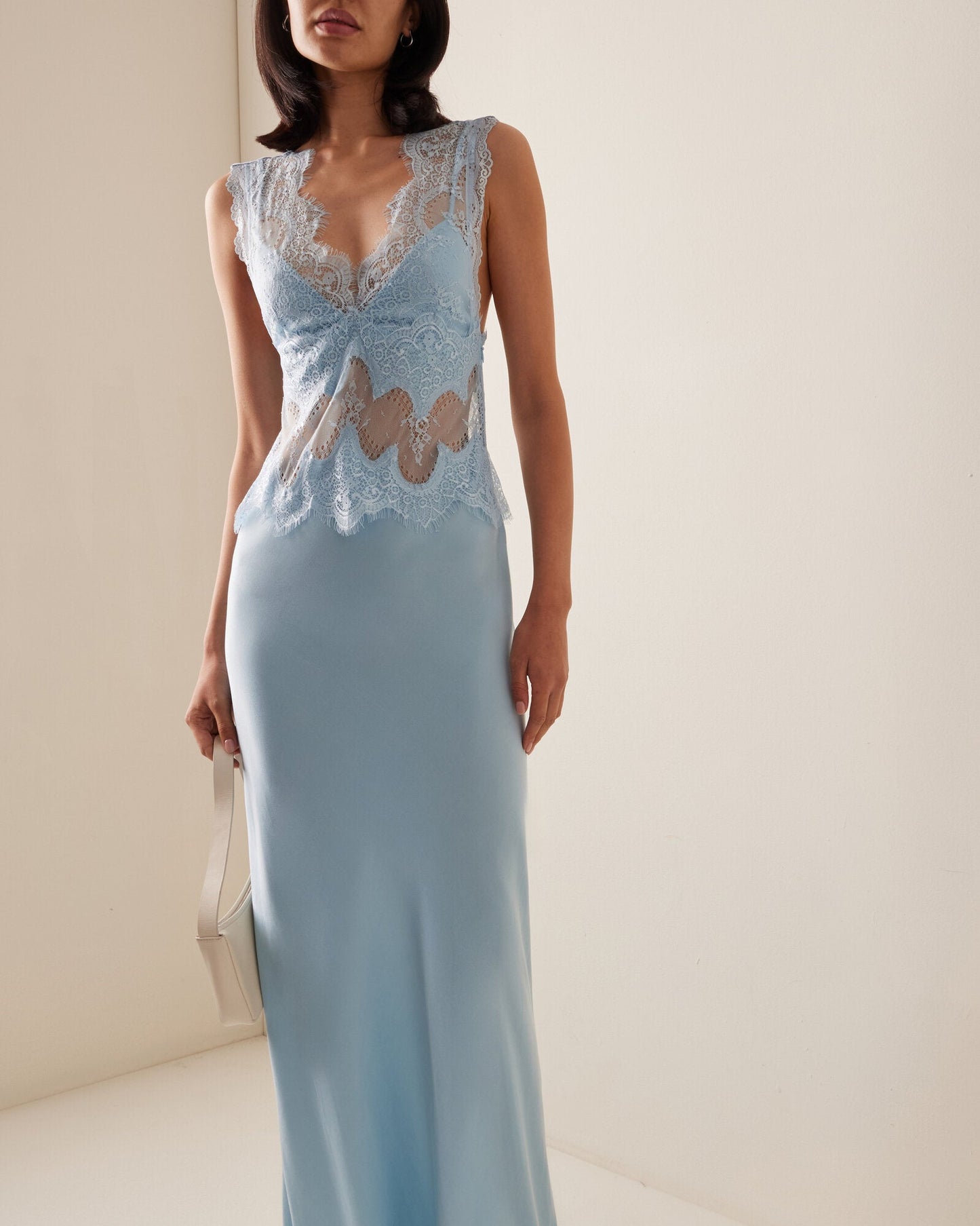 Ocean Mist Lace Dress