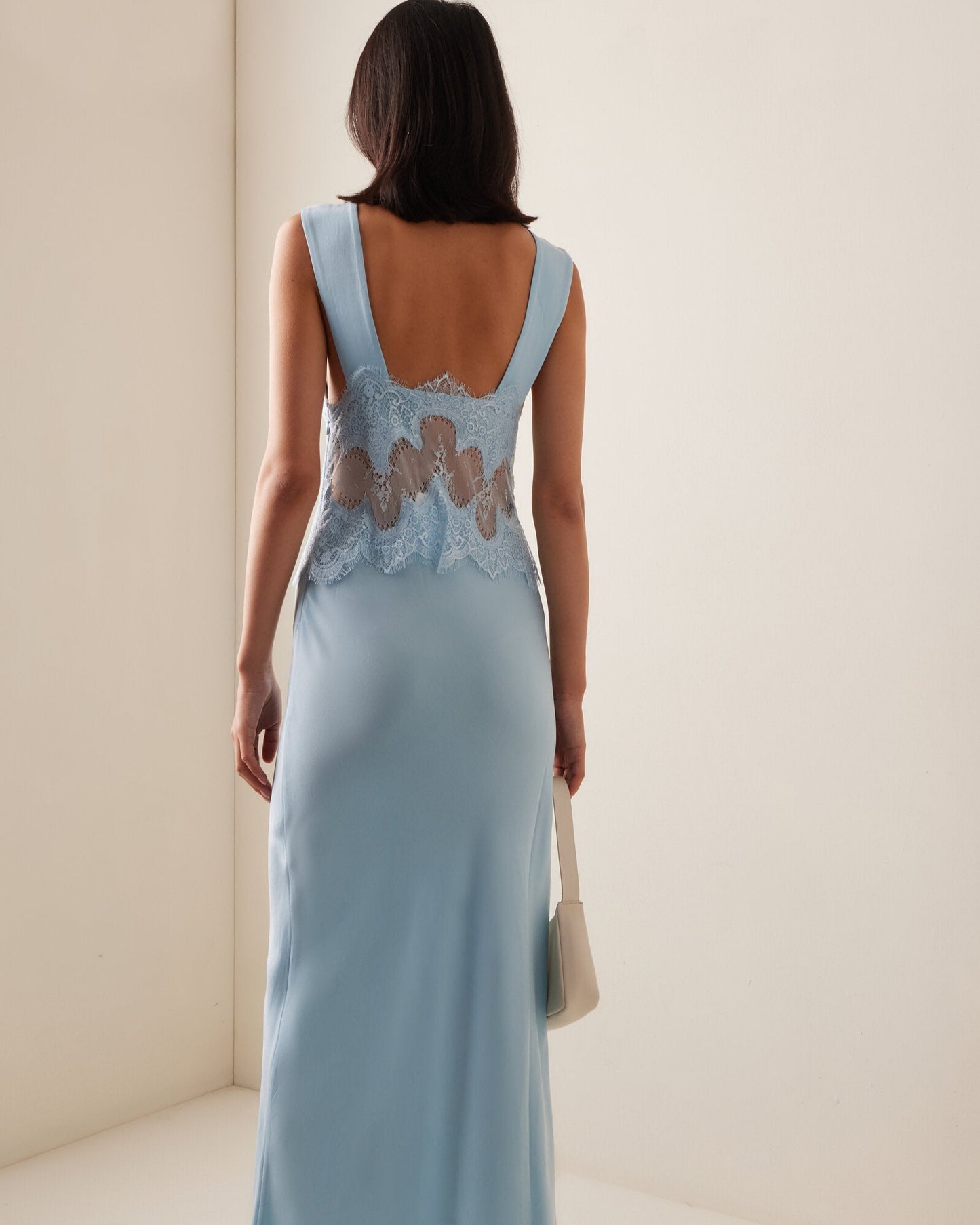 Ocean Mist Lace Dress