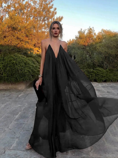 Breeze Halter Maxi Dress