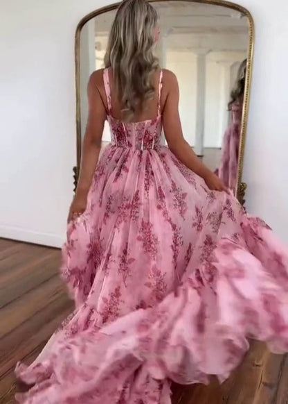 Rose Whisper Maxi Dress
