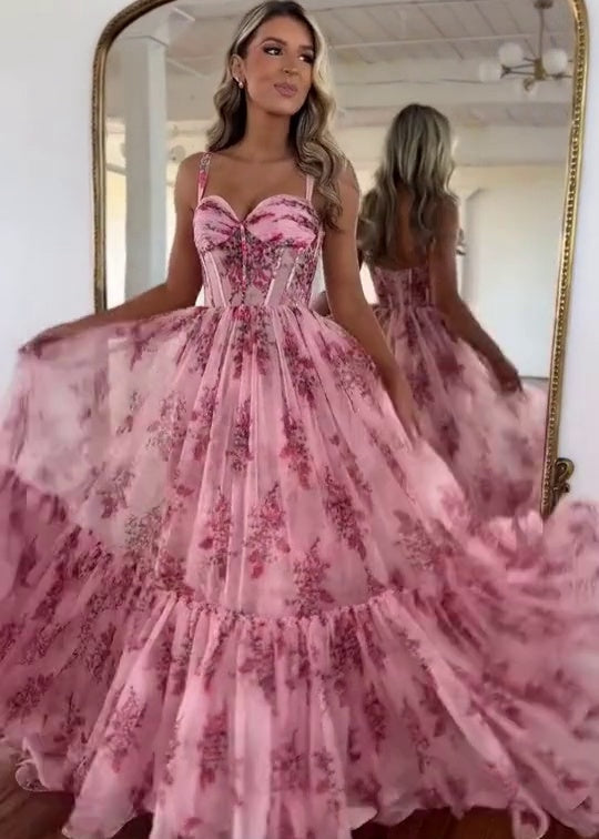 Rose Whisper Maxi Dress
