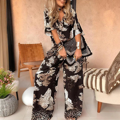 Midnight Aura Lounge Set