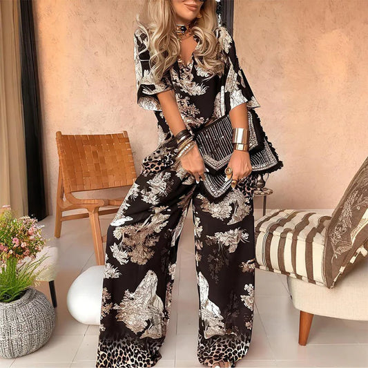 Midnight Aura Lounge Set