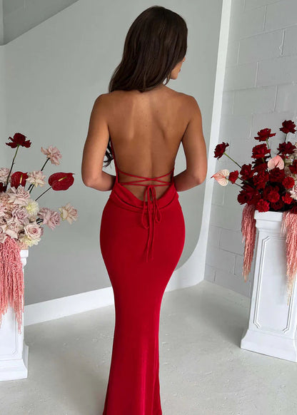 Talisa Maxi Dress - Red