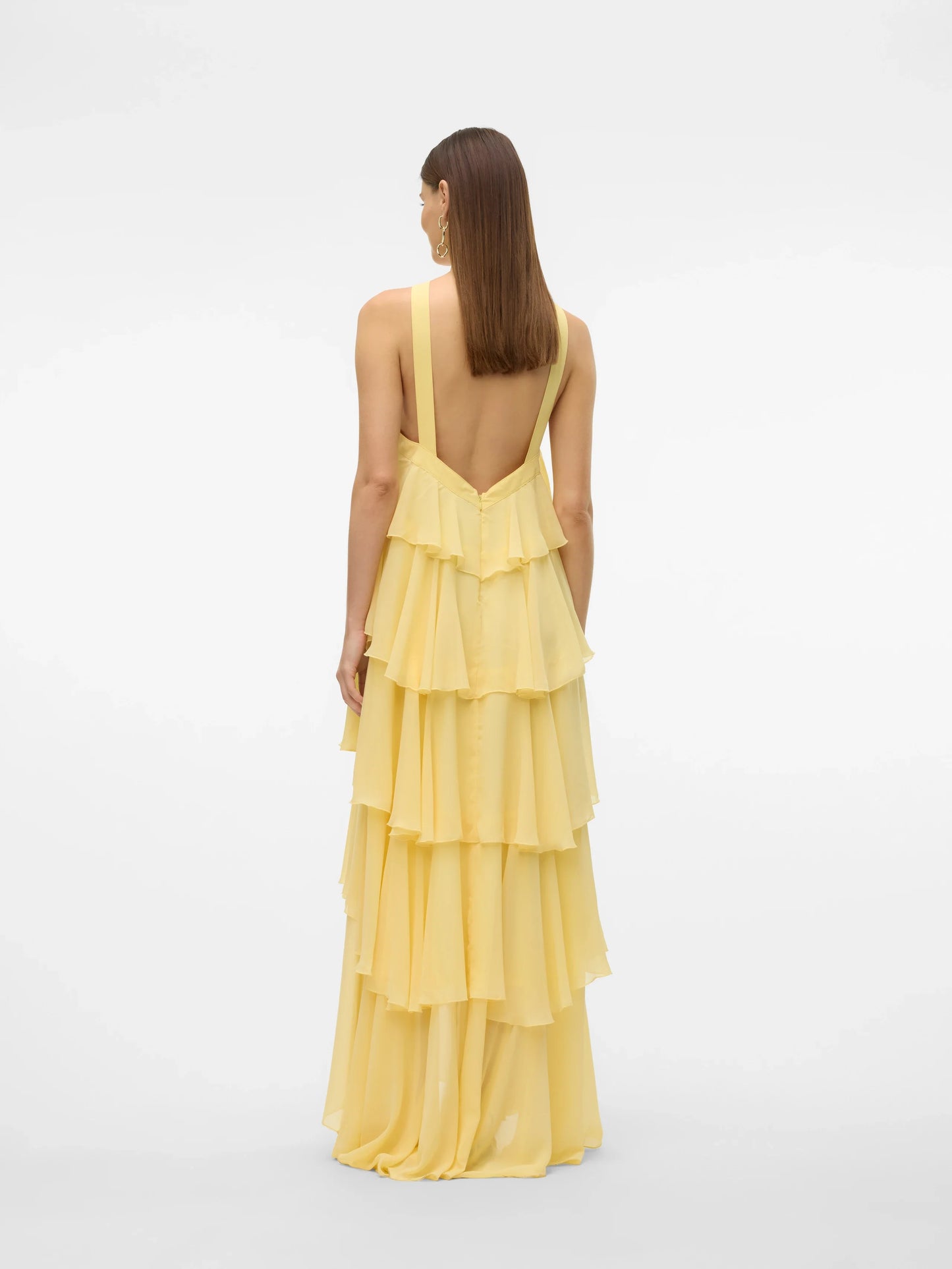 ZAYA RUFFLE MAXI DRESS
