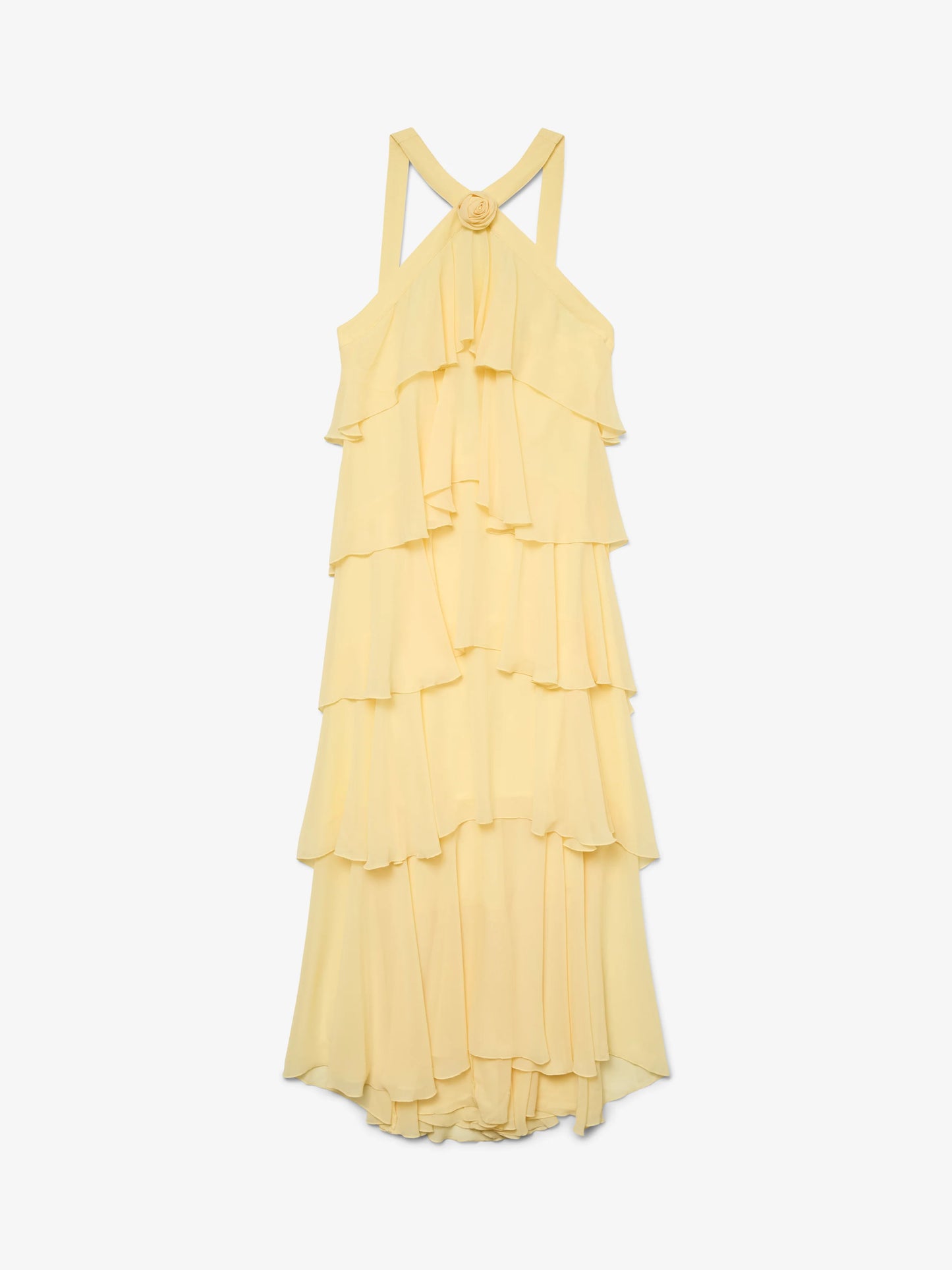 ZAYA RUFFLE MAXI DRESS
