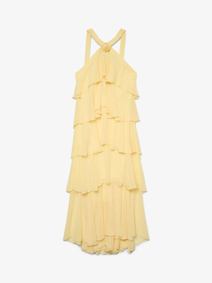 ZAYA RUFFLE MAXI DRESS